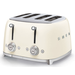 Smeg TSF03CRUS Retro 50's Style 4-Slot Toaster 1800 W Cream disco@aniks.ca