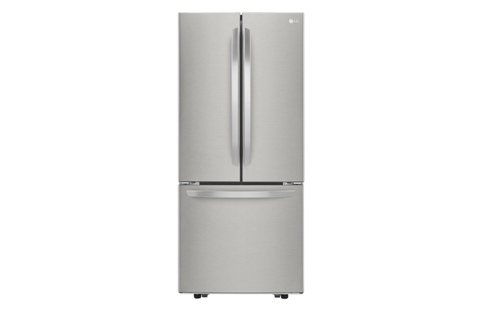 LG LFNS22530S 30 Inch French Door Refrigerator Standard Depth