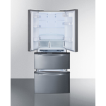 Avanti FFFDS175L3S 33 Inch French Door Refrigerator