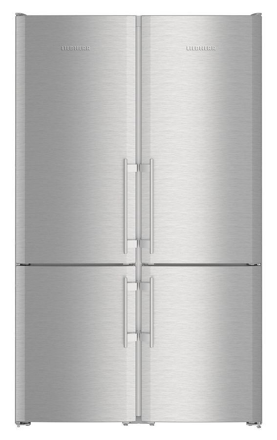 Liebherr SBS26S2 48 Inch Side by Side Refrigerator Stainless Steel