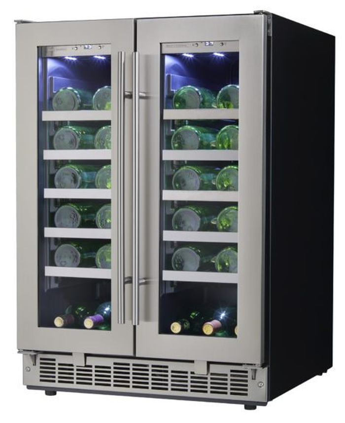 Silhouette DWC047D1BSSPR 24 Inch Wine Refrigerator