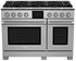 BlueStar BSDF488BLW 48 Inch Dual Fuel Range