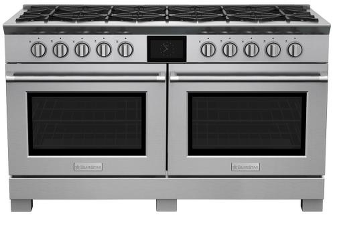 BlueStar BSDF6010BW 60 Inch Dual Fuel Range