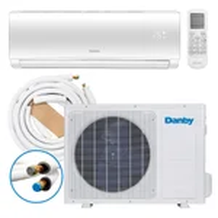 Danby DAS180EAQHWDB 46 Inch Mini-Split Air Conditioner with a heat pump