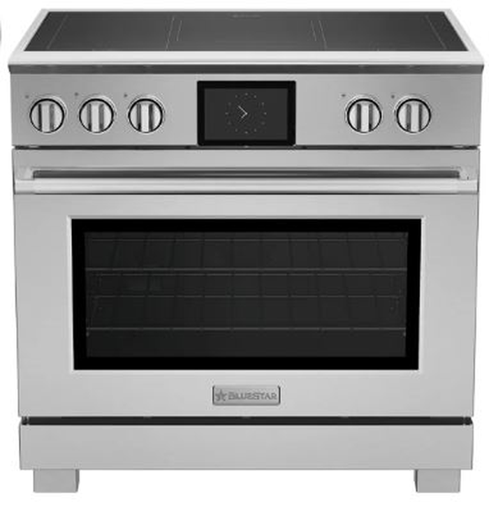 BlueStar BSPIR365ZWPLT 36 Inch Induction Range