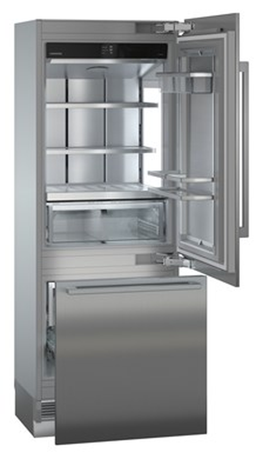 Liebherr MCB3050 30 Inch Bottom Freezer Refrigerator BioFresh-Plus 14.5 Cu.Ft Ice Maker 84" Tall RH