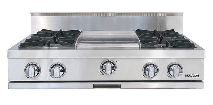 Capital CGRT362G2 36 Inch Culinarian Gas Rangetop