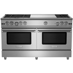 BlueStar RNB606FTV2 Gas Range - Open Burners 22,000 BTU Power Burner