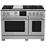 BlueStar BSDF486GLWPLT 48 Inch Dual Fuel Range