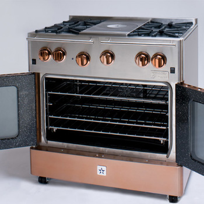 Gas Range RNB364CBPMV2 Open burner 36in BlueStar aniksappliances