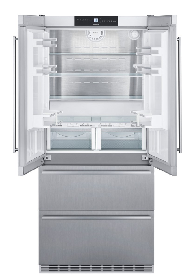 Liebherr CBS2092 36 Inch French Door Refrigerator Bio Fresh Ice Maker NoFrost