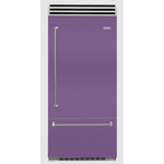 BlueStar BBB36R2CFPLT 36 Inch Bottom Freezer Refrigerator Pro 22.4 Cu Ft