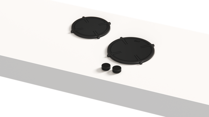 Pitt Cooking BENNETT2B-I 24 Inch Black Edition Induction Cooktop