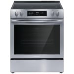 Frigidaire FCFE308CAS 30 Inch Slide in Knob controls 5.0 cu.ft, Steam Clean Electric Range