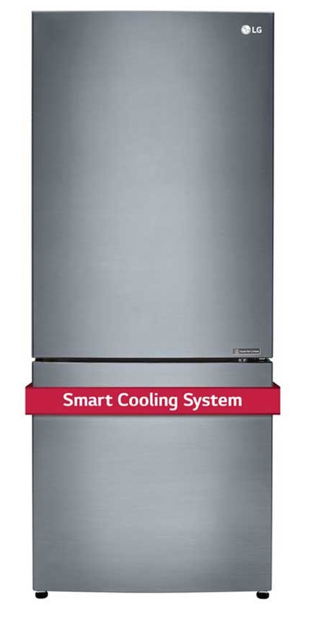LG LBNC15231V 28 Inch Bottom Freezer Refrigerator Counter Depth