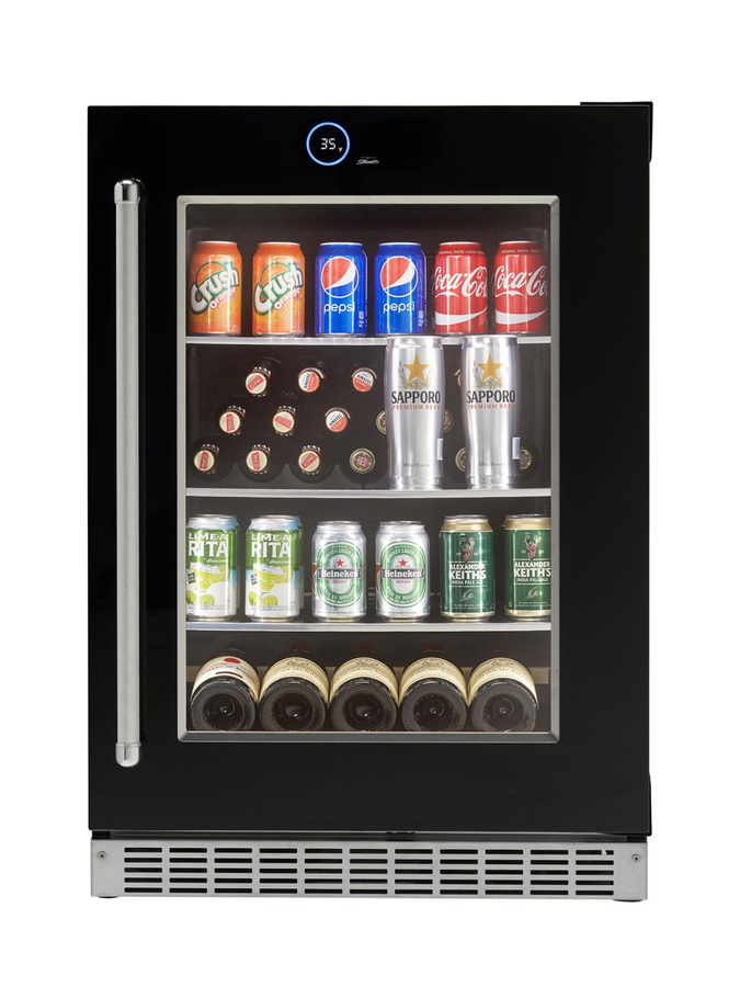 Silhouette SRVBC050RSS 24 Inch Single Zones Beverage Cooler