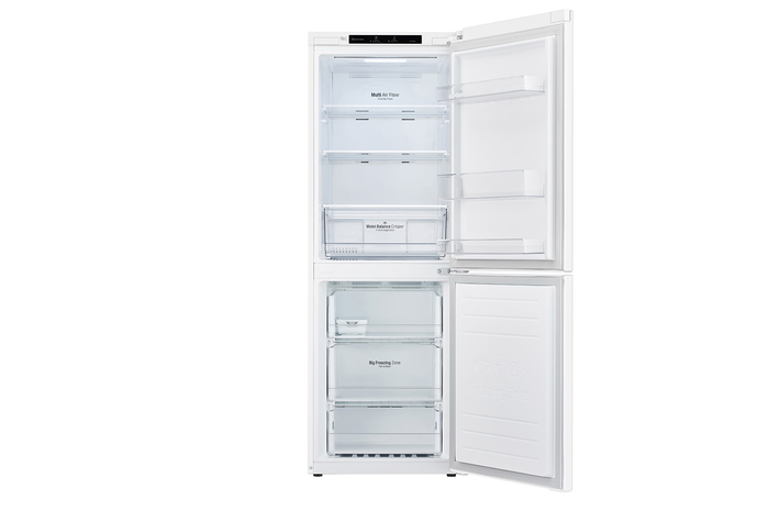 LG LRDNC1004W 24 Inch Bottom Freezer Refrigerator