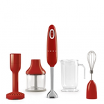 Smeg HBF02RDUS Retro 50's Style Immersion Hand Blender 350 W Red