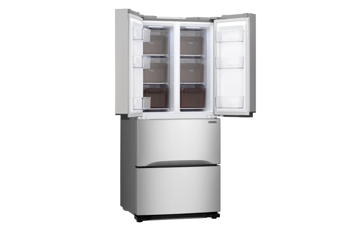 LG LMNS14420V 30 Inch French Door Refrigerator Standard Depth All fridge
