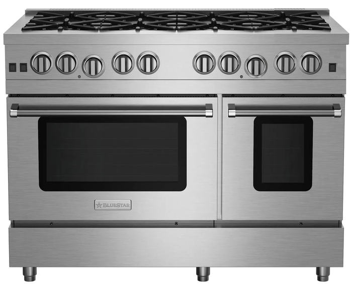 BlueStar RCS48SBV2PLT 48 Inch RCS Sealed Burner Gas Range