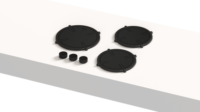Pitt Cooking CIMA3B-I 24 Inch Black Edition Induction Cooktop