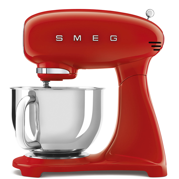 Smeg SMF03RDUS Retro 50's Style Stand Mixer 4.8 L 5 Qt 600 W Red disco