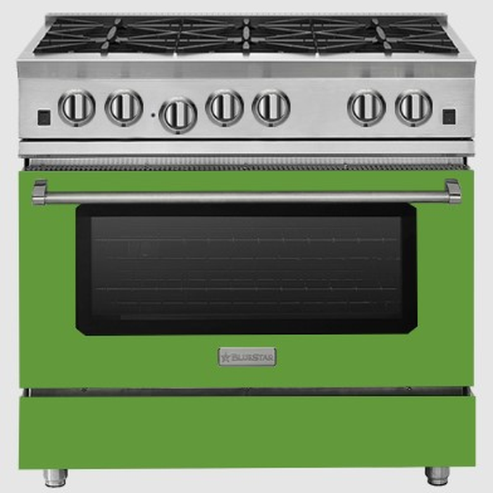 BlueStar RCS366BV2LCC 36 Inch RCS Open Burner Gas Range