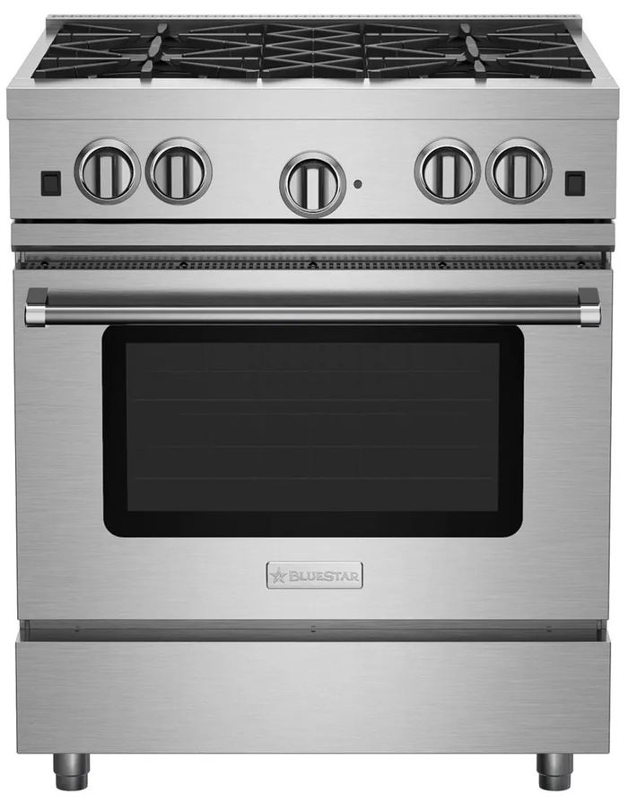 BlueStar RCS304BV2CFPLT 30 Inch Gas Range RCS Open Burner