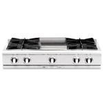 Capital CGRT362G2-N 36 Inch Gas Rangetop Culinarian Series