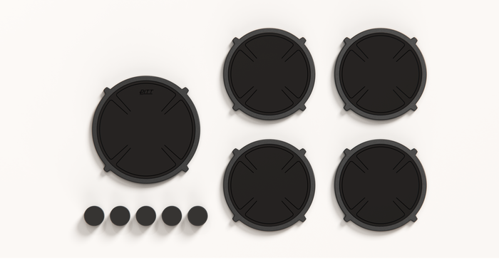 Pitt Cooking ENEP5B-I 36 Inch Black Edition Induction Cooktop