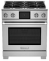 BlueStar BSDF304BWC 30 Inch DF X-8 Series Dual Fuel Range