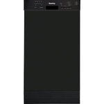 Danby DDW18D1EB 18 Inch Black Dishwasher