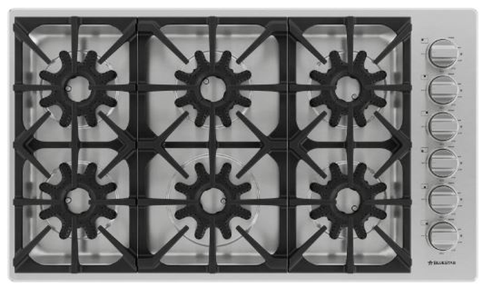 BlueStar BSDCTX8366B 36 Inch Gas Cooktop