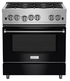 BlueStar RCS36SBV2CCPLT 36 Inch RCS Sealed Burner Gas Range