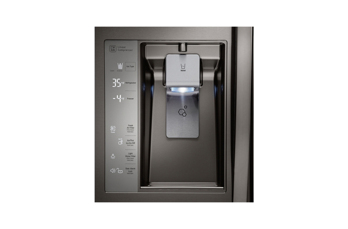 French Door Refrigerator LFXC24726D 36in  Counter Depth - LG