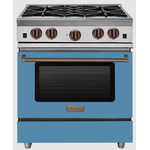 BlueStar RCS304BV2LCCPLT 30 Inch RCS Open Burner Gas Range