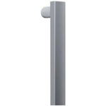 Liebherr 990149200 Monolith Brushed aluminum soft-edge handle, 1 pc