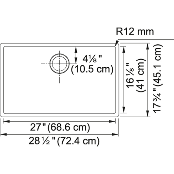 Franke CUX11027CA - Product Discontinued