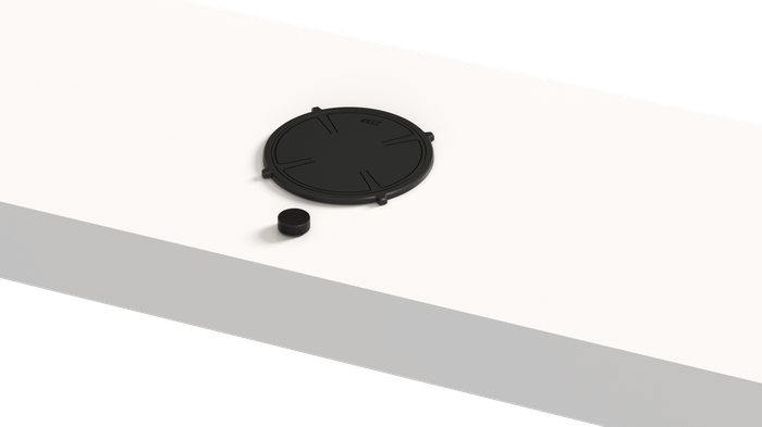 Pitt Cooking AZUMA1B-I 15 Inch Black Edition Induction Cooktop