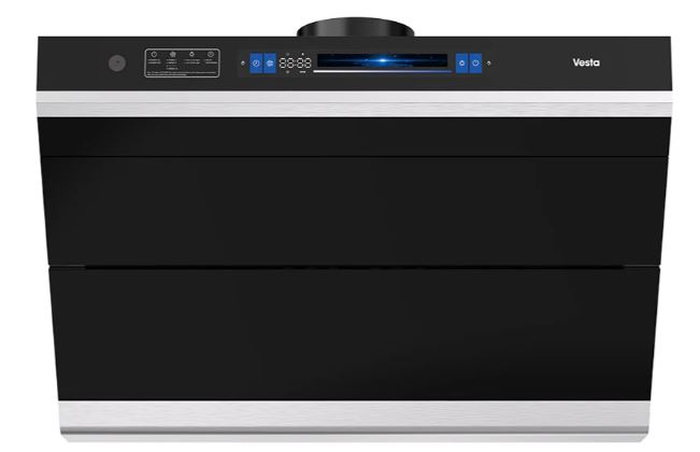 Vesta VRH-DETROIT-30GS 30 Inch Wall Mount Hood 1000 CFM