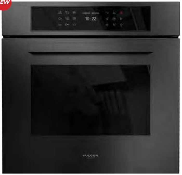 Fulgor Milano F7MSM24MB1 24 Inch 700 Series Easy Clean True Convection Wall Oven