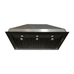 Cyclone BXB61234MB 34 Inch Cabinet Insert Hood 1200 CFM