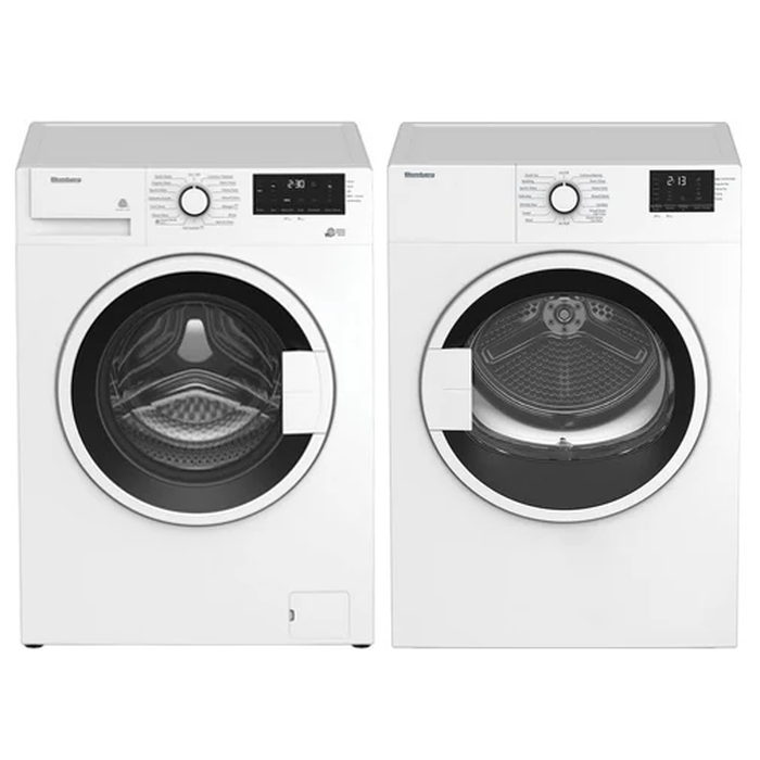 Blomberg WM72200W-DV17600W
 24 Inch Washer Dryer Pair