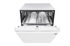 LG LDF5545WW 24 Inch Dishwasher Front Controls