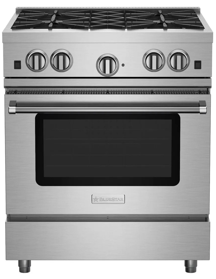 BlueStar RCS304BBV2C 30 Inch RCS Open Burner Gas Range