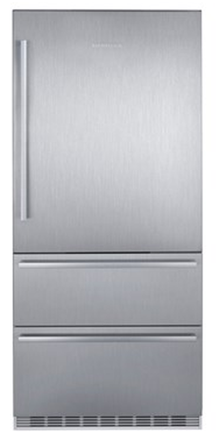 Liebherr CS2060 36 Inch Bottom Freezer Refrigerator Built-In Integrated Full-Width Deli Drawer