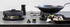 Pitt Cooking BAULA2BT-NG 21 Inch Gas Cooktop Top Controls 27297.1 BTUs Black Brass Dual-Ring Burner