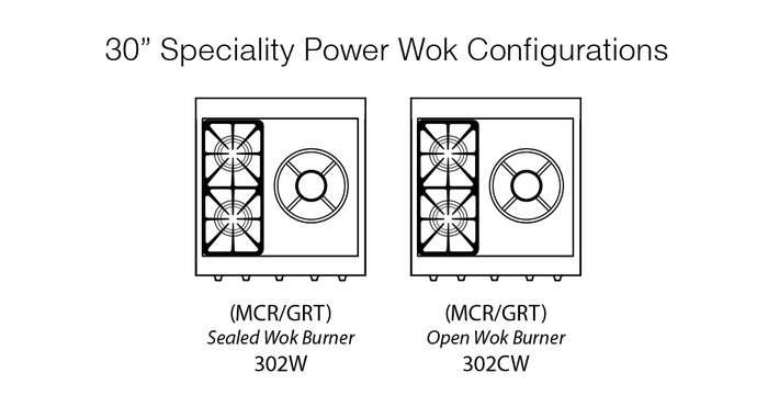 Capital MCR302W 30 Inch Classic Chef Gas Range