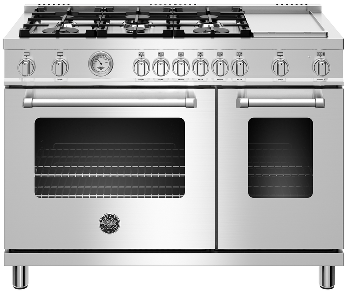 Bertazzoni MAS486GGASXVLP 48 Inch Master Series Gas Range