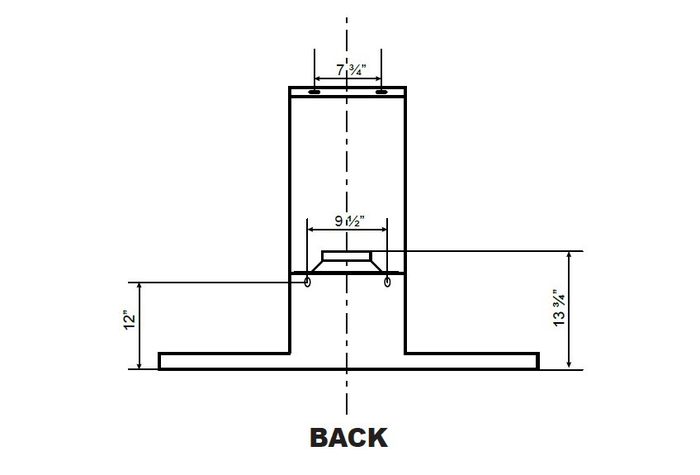 Cyclone SC51030SS 30 Inch Wall Mount Hood 550 CFM